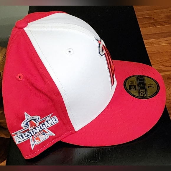 like new Los Angeles / Anaheim Angels hats from Hat Club size 7.5 - Picture 2 of 2